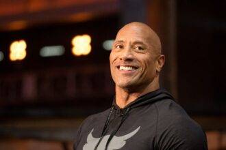 Dwayne Johnson's lifelike wax figure unveiled in Paris, capturing his iconic presence and charm