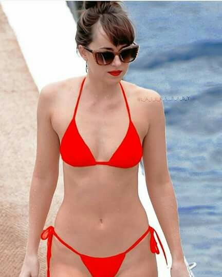 Dakota Johnson in Bikini: A celebration of beach elegance and confidence.